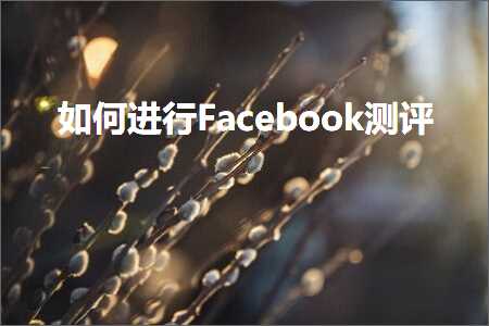 跨境电商知识:如何进行Facebook测评