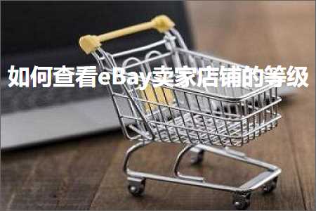 跨境电商知识:如何查看eBay卖家店铺的等级